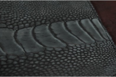 FIRENZE 72 - STRAUSSENBEIN NUBUK - SCHWARZ MATT