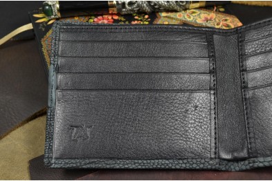 FIRENZE 72 - PATA AVESTRUZ NOBUCK - NEGRO MATE