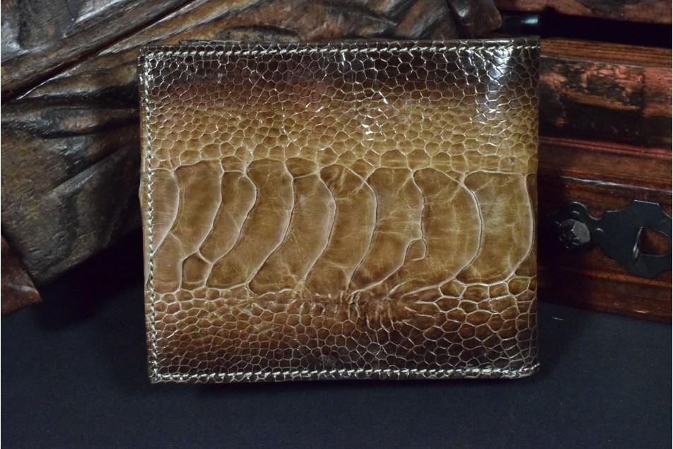 FIRENZE 78 - OSTRICH LEG - CINNAMON SHINY