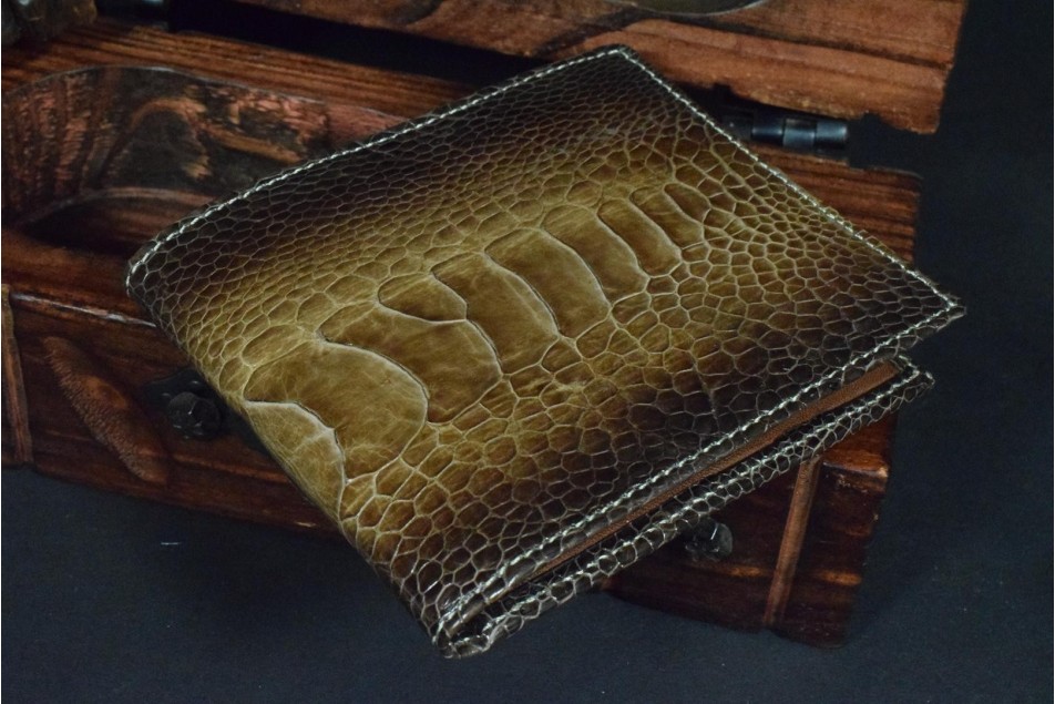 FIRENZE 78 - OSTRICH LEG - CINNAMON SHINY