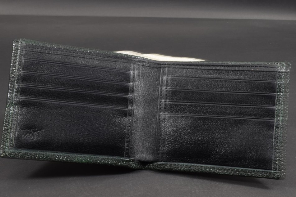FIRENZE 102 - OSTRICH LEG - DARK GREEN MATTE