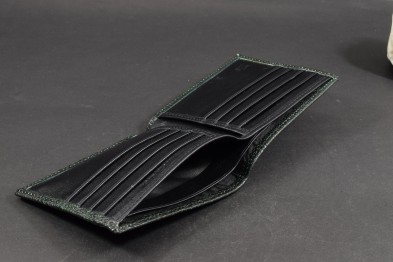 FIRENZE 102 - OSTRICH LEG - DARK GREEN MATTE