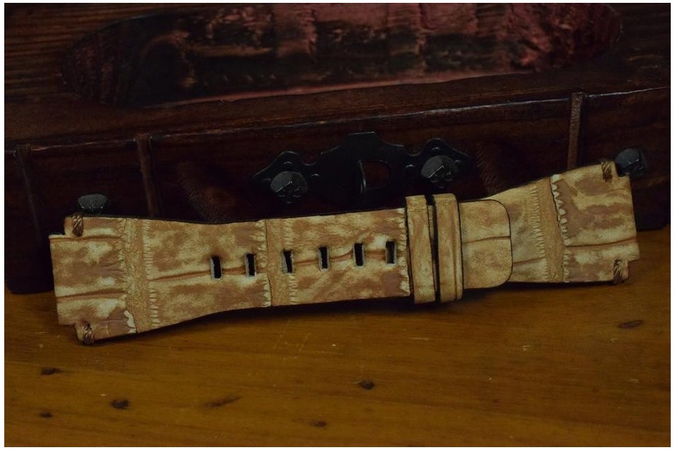 BR - ALLIGATOR NUBUCK - BEIGE FANTASY