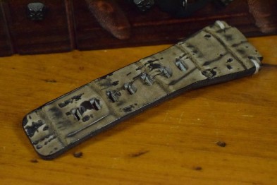 BR - ALLIGATOR NUBUCK - CORK BROWN FANTASY