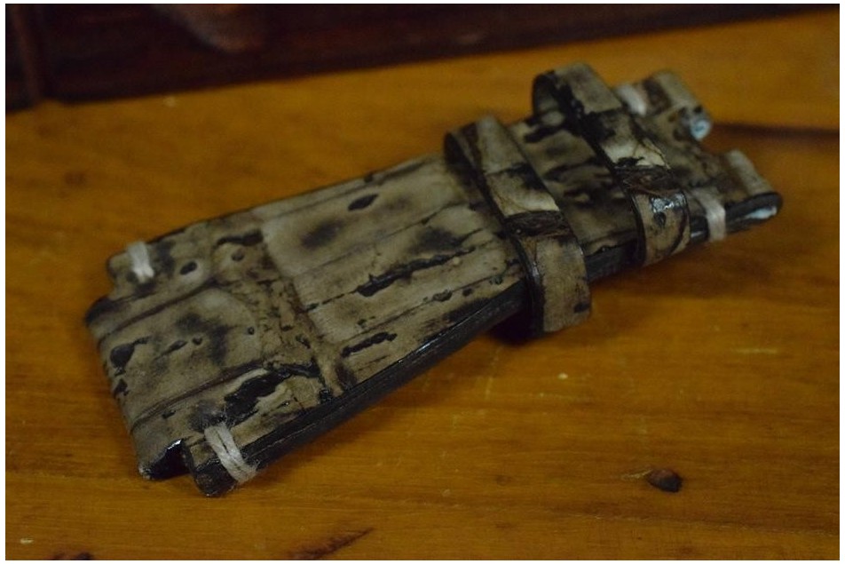 BR - ALLIGATOR NUBUCK - CORK BROWN FANTASY