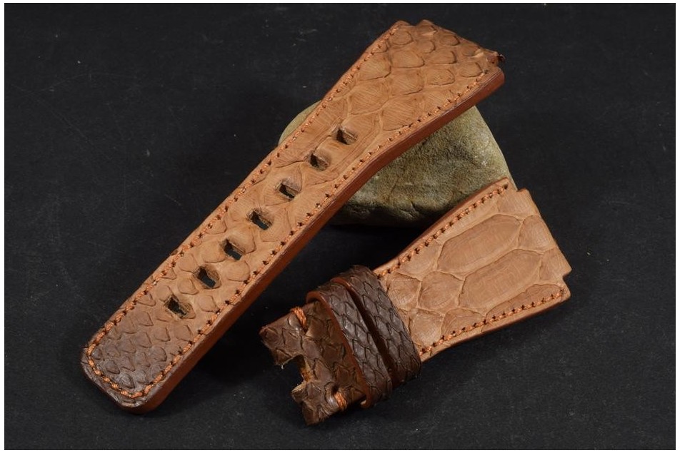 BR - PYTHON BELLY - TABAC BROWN
