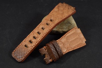 BR - PYTHON BELLY - TABAC BROWN