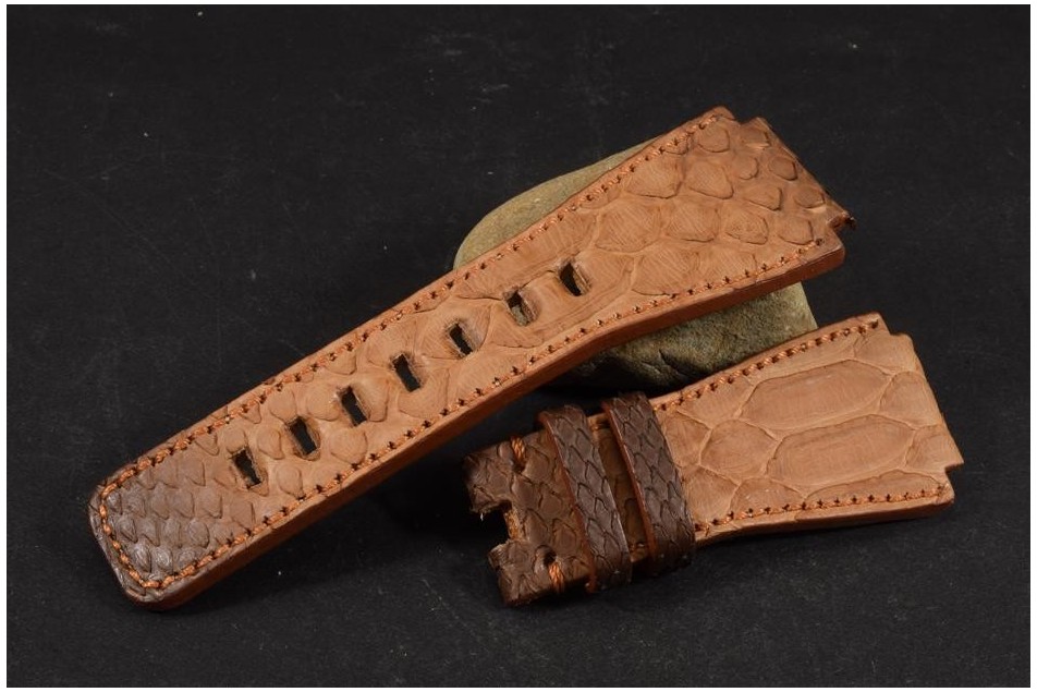 BR - PYTHON BELLY - TABAC BROWN