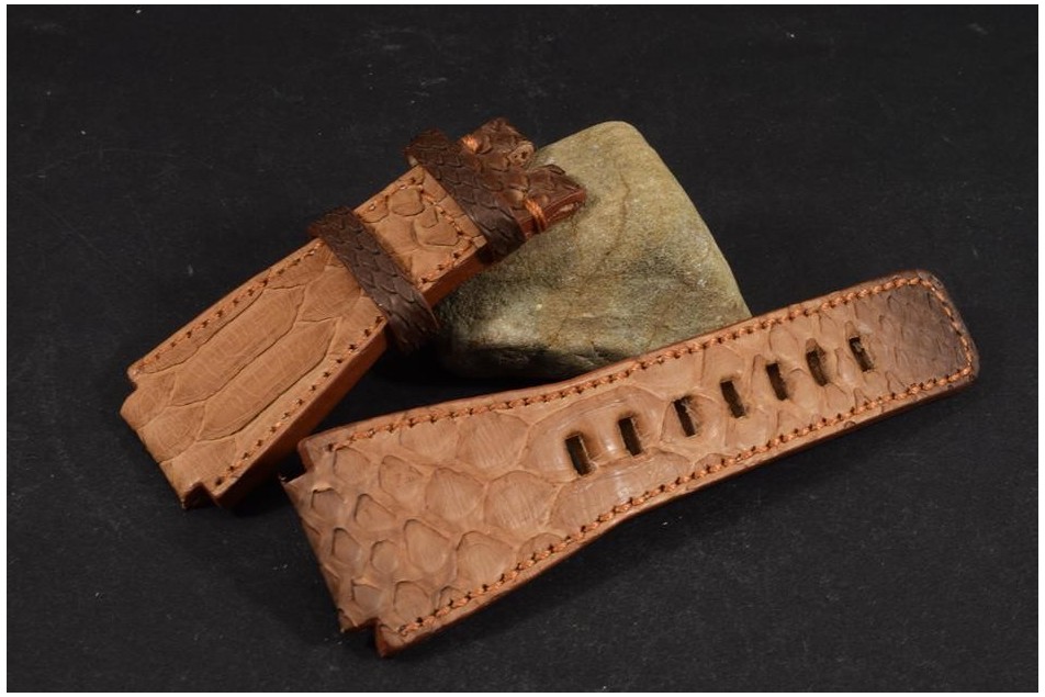 BR - PYTHON BELLY - TABAC BROWN
