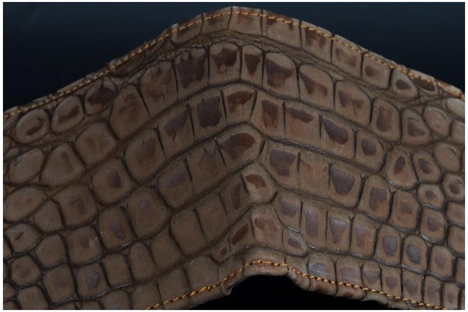 FIRENZE 58 - ALLIGATOR NUBUK - TOBACCO BRAUN