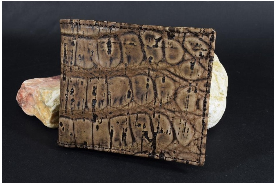 FIRENZE 60 - ALIGATOR NOBUCK - MARRON CORCHO