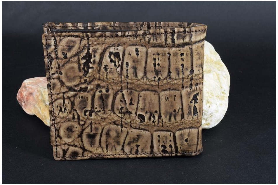 FIRENZE 60 - ALLIGATOR NUBUK - KORK BRAUN