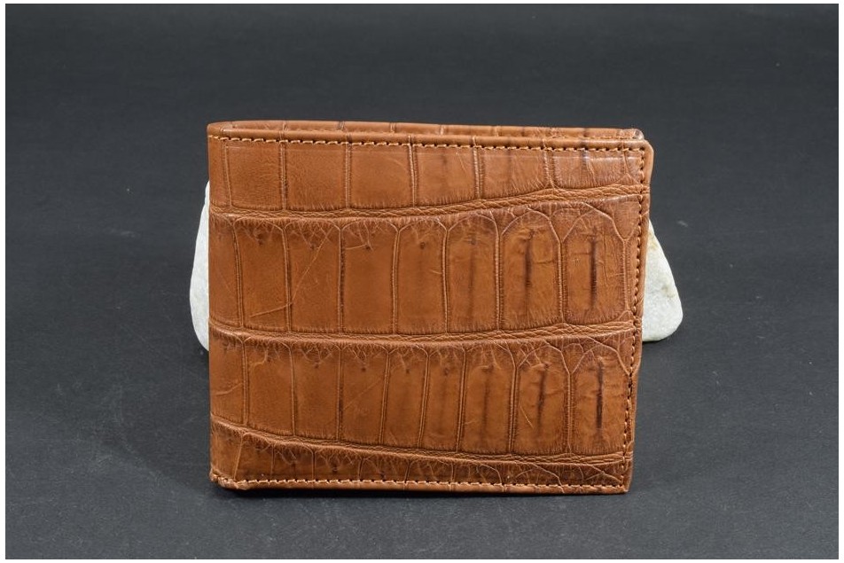 FIRENZE 92- ALLIGATOR - HAVANA BRAUN