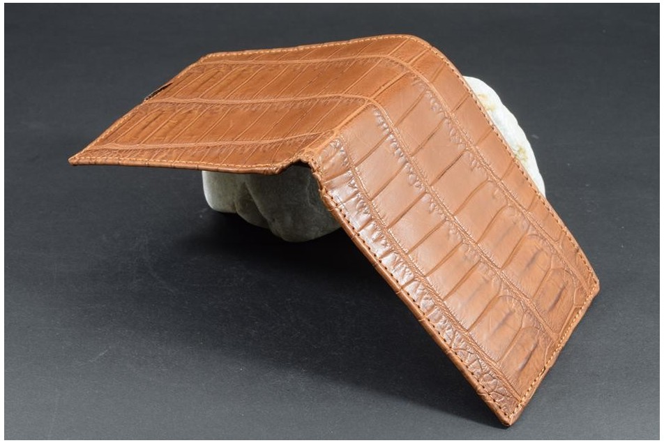 FIRENZE 92- ALLIGATOR - HAVANA BRAUN