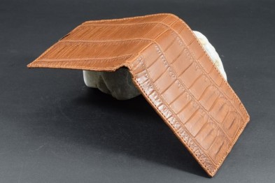 FIRENZE 92- ALLIGATOR - HAVANA BRAUN