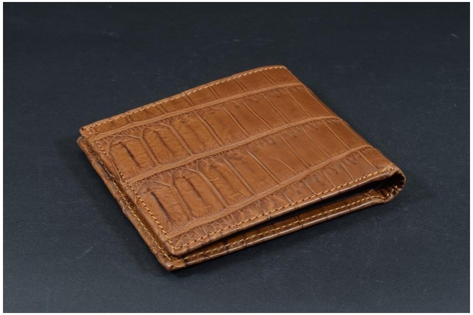 FIRENZE 92- ALLIGATOR - HAVANA BRAUN