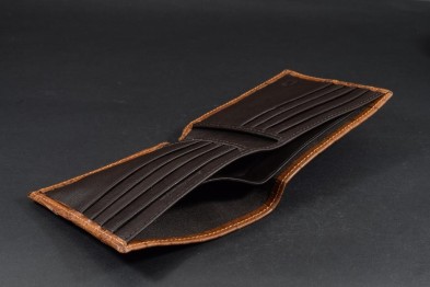 FIRENZE 92- ALLIGATOR - HAVANA BRAUN