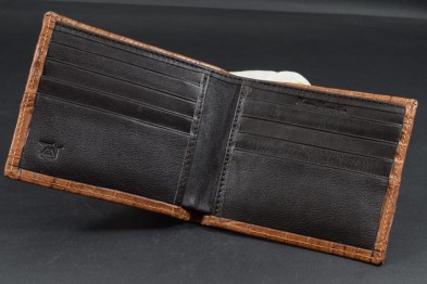 FIRENZE 92- ALLIGATOR - HAVANA BRAUN