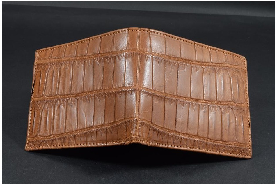 FIRENZE 92- ALLIGATOR - HAVANA BRAUN