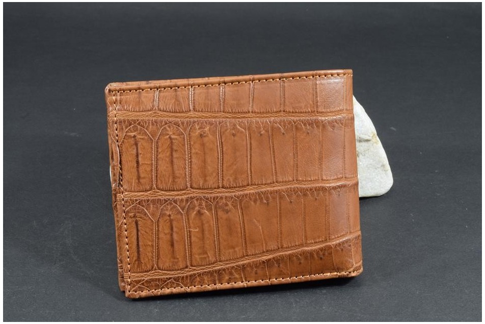 FIRENZE 92- ALLIGATOR - HAVANA BRAUN