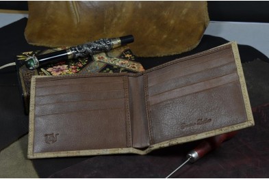 FIRENZE 6 - LEDER - KORK BRAUN