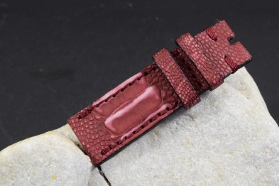 159 STRAUSSENBEIN NUBUK - WEINROT FANTASY 22/20  115/75 MM