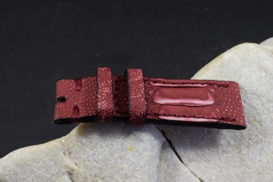 159 STRAUSSENBEIN NUBUK - WEINROT FANTASY 22/20  115/75 MM