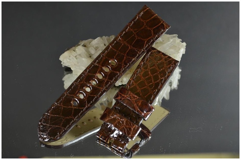 169 ALIGATOR - MARRON TOBACCO 24/22  115/75 MM D