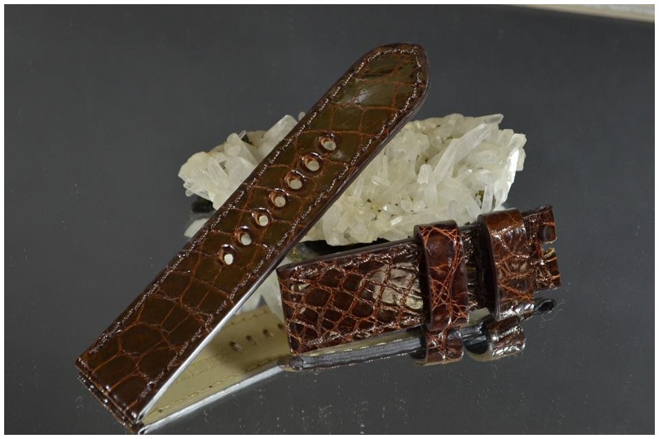 169 ALIGATOR - MARRON TOBACCO 24/22  115/75 MM D