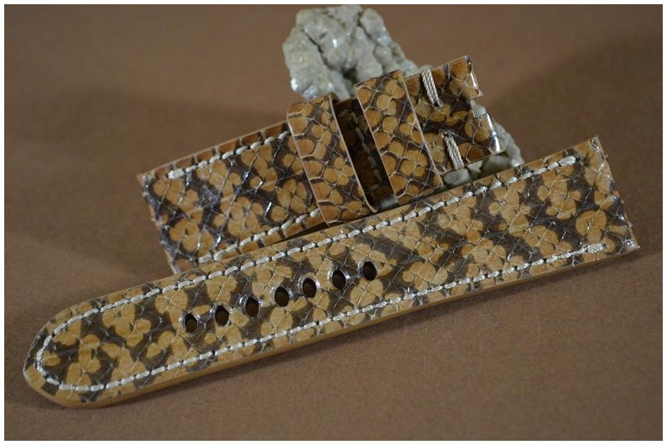 173 PYTHON - BROWN TAN 26/22  130/80 MM C