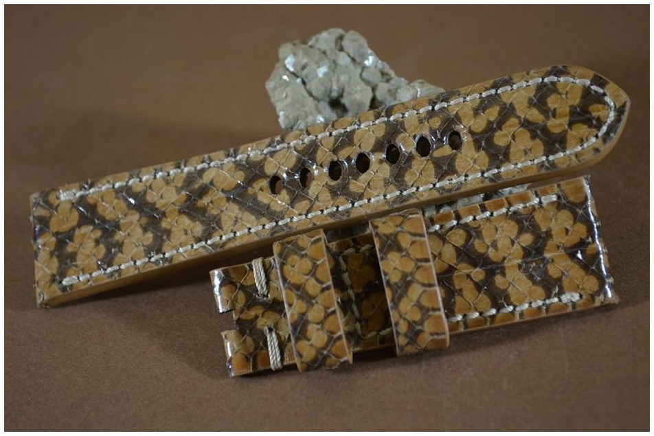 173 PYTHON - BROWN TAN 26/22  130/80 MM C