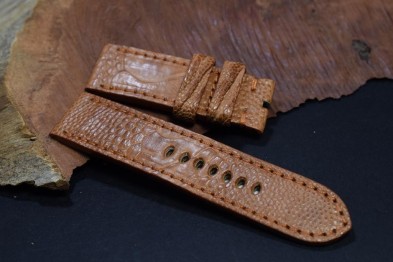 92 PATA AVESTRUZ - MARRON HAVANA 26/26  130/80 MM