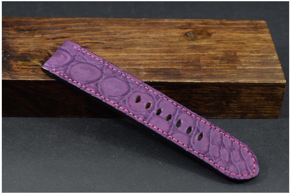 179 ALLIGATOR NUBUCK - PURPLE 24/22  130/80 MM