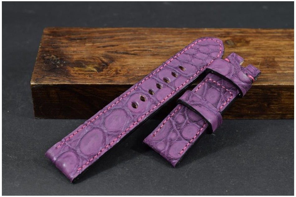179 ALLIGATOR NUBUCK - PURPLE 24/22  130/80 MM