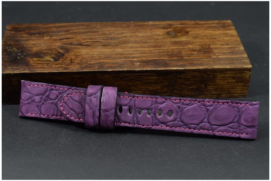 179 ALLIGATOR NUBUCK - PURPLE 24/22  130/80 MM