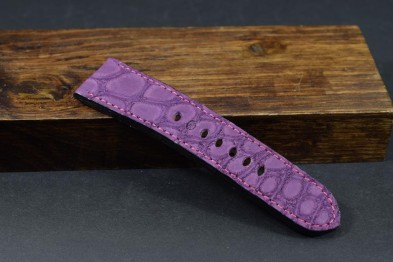 180 ALLIGATOR NUBUCK - PURPLE 24/22  115/75 MM