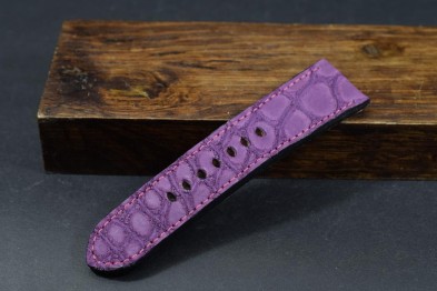 180 ALLIGATOR NUBUCK - PURPLE 24/22  115/75 MM