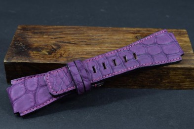 181 BELL & ROSS ALLIGATOR - NUBUK - VIOLETT 24/24  125/80 MM