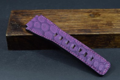 182 BELL & ROSS ALIGATOR ANOBUCADA VIOLETA 24/24  125/80 MM