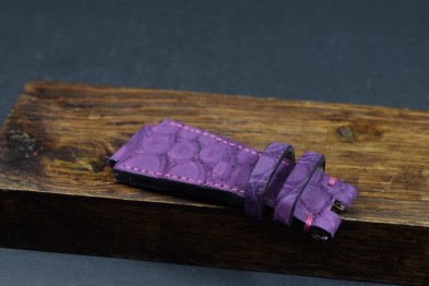 182 BELL & ROSS ALIGATOR ANOBUCADA VIOLETA 24/24  125/80 MM