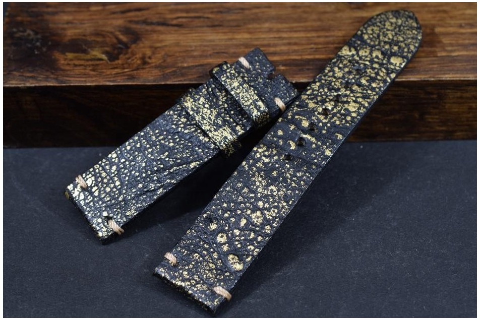 193 KRÖTE - SCHWARZ GOLD 22/22 130/80 MM