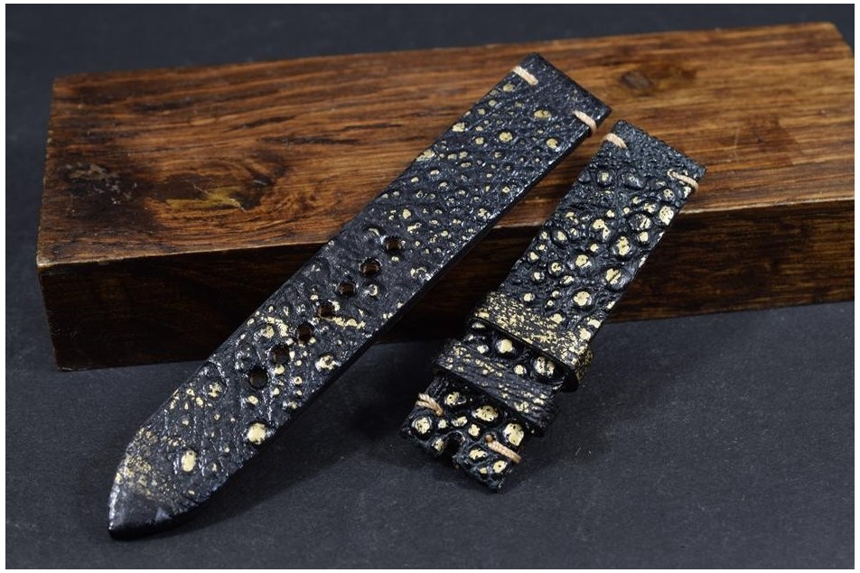 197 KRÖTE - SCHWARZ GOLD 20/20 130/80 MM