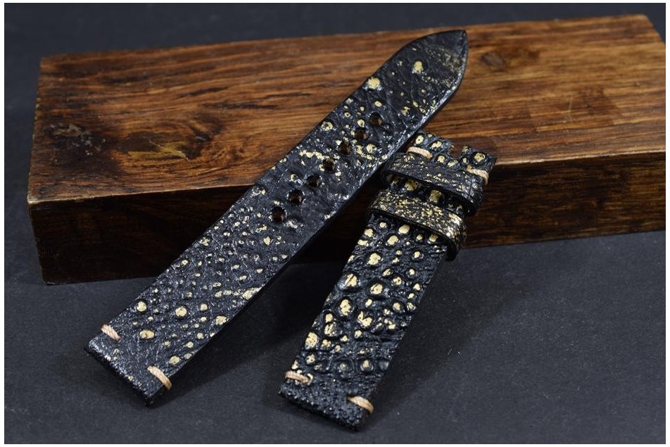 197 KRÖTE - SCHWARZ GOLD 20/20 130/80 MM
