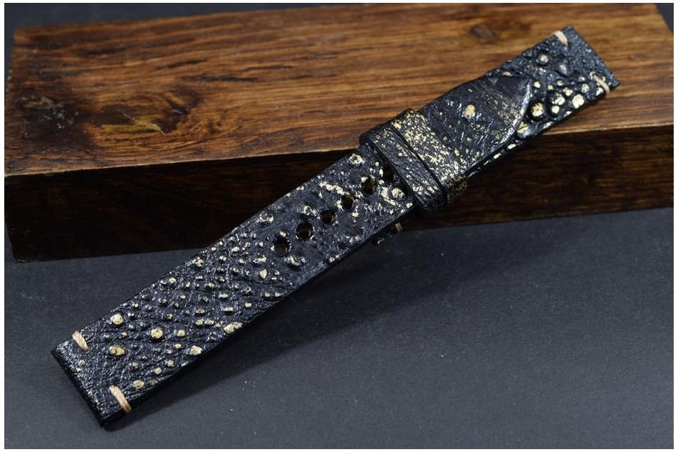 197 KRÖTE - SCHWARZ GOLD 20/20 130/80 MM
