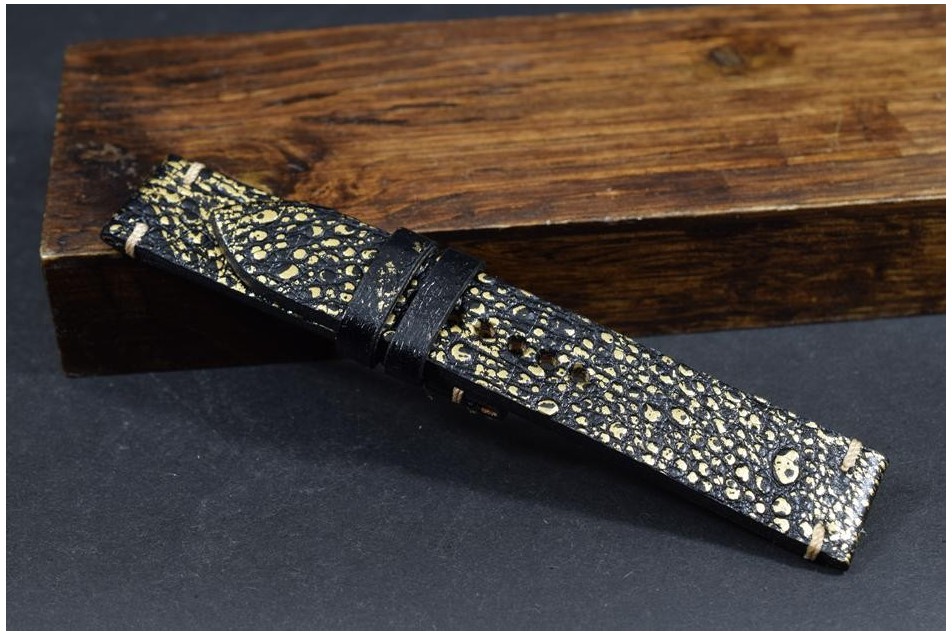 201 KRÖTE - SCHWARZ GOLD 20/20 115/75 MM