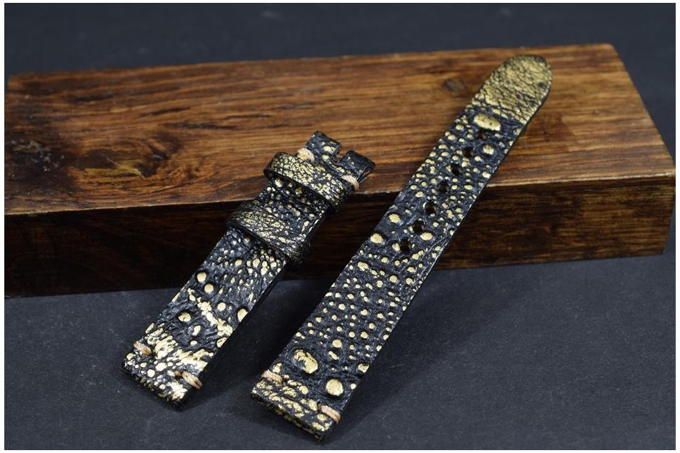 202 KRÖTE - SCHWARZ GOLD 20/18 130/80 MM
