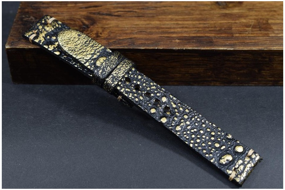 202 KRÖTE - SCHWARZ GOLD 20/18 130/80 MM