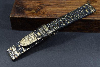202 KRÖTE - SCHWARZ GOLD 20/18 130/80 MM