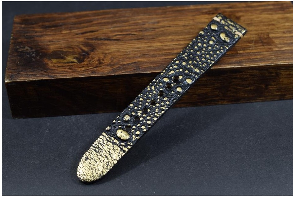 202 KRÖTE - SCHWARZ GOLD 20/18 130/80 MM