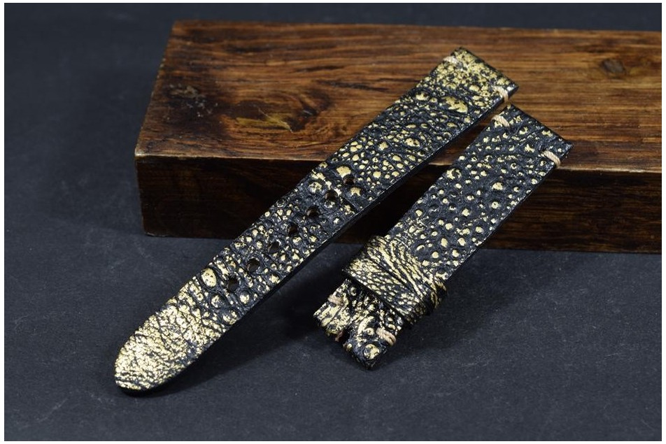 203 KRÖTE - SCHWARZ GOLD 20/18 130/80 MM